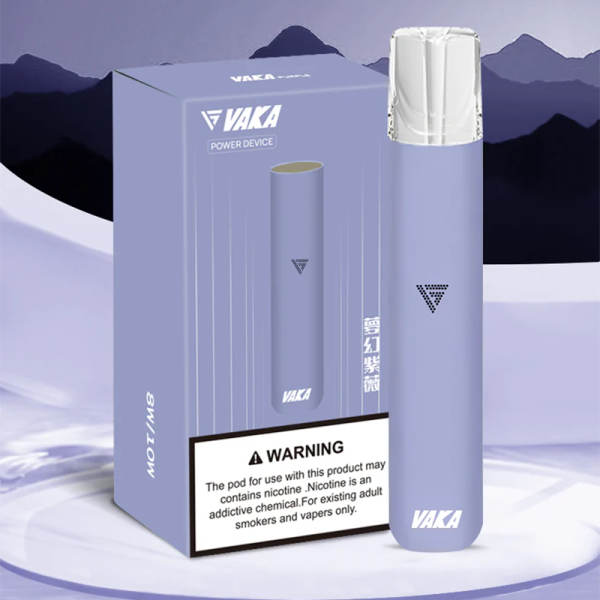 VAKA電子煙主機:超強兼容,雙檔調壓,快充續航,玩轉六色潮流!
