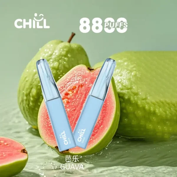 CHILL-8800口一次性電子煙-長效耐抽陶瓷芯拋棄式主機-台灣現貨-7-11全台速遞貨到付款